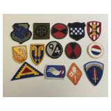 Vintage Lot of 14 Army Patches