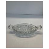Nu Cut 2 Handled nut dish imperial glass