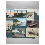 8 Postcards-4 Gettysburg/1-1939 Apache Creek