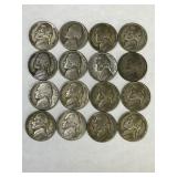 16 SIlver War Nickels