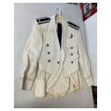 USAF Dress White mess dress jacket tie shirt
