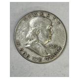 1949 Franklin Silver Half Dollar