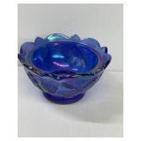 FENTON Blue Dish