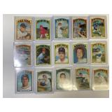 (15) 1972 MLB Cards