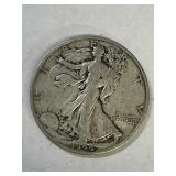 1944 S Walking Liberty Silver Half Dollar