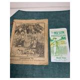 Agricultural Almanac 1899 John Baer