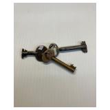 Sargent Brass 3 keys