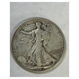 1943 Walking Liberty Silver Half Dollar