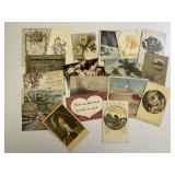20 Vintage Postcards