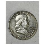 1948 Franklin silver Half Dollar