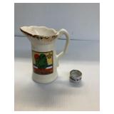 1973 Boy Scout Jamboree creamer & miniature