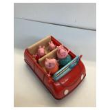 Peppa Pig and Family w/car car talks