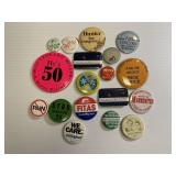 Lot of Mixed Pins and Buttons