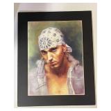 Eminem Painting Print Matted (20ï¿½ x 16ï¿½)