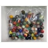 Lot of Antique Glass Marbles