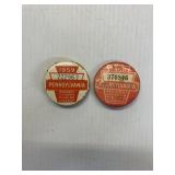 1958/59 PA STATE FISHING LICENSE