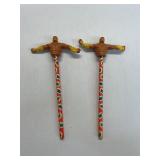 Vintage Hulk Hogan Pencil Figures