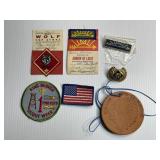 Lot of Vintage Boy Scout Patches and Buttons