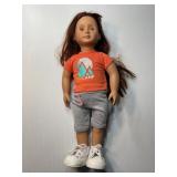 Large American Girl Style Doll