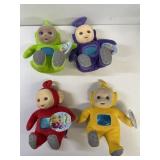 TELETUBBIES SET OF 4 WITH TAGS