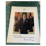 Picture of Ronald Reagan - SIGNED