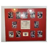 1990 Buffalo Bills AFC Champs Wall Plaque