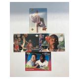 4 MICHAEL JORDAN BASKETBALL CARDS