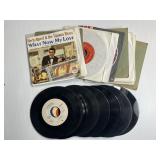 Lot of Vintage 45 RPM Records
