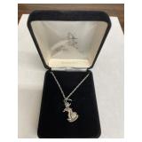 MI Hummel club Executive necklace and charm