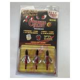 Three Crimson Talon Broadheads unopened Container