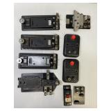 Nine Different Lionel Track Connectors & Switches