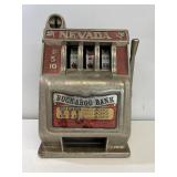 NEVADA BUCKAROO BANK SLOT MACHINE