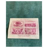 4 Stamps in 1 May 9-17, 1936 Third International