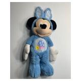 Mickey Mouse Plush In Easter Bunny Costume