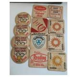12 Beer Coasters
