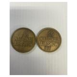 NATIONAL AIR SHOW COINS