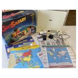Geo Safari Game System with games, instructions