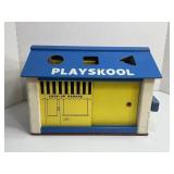 Antique Playskool Fix It Garage Play Set *Wooden*
