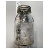 Antique Presto Supreme Mason Jar with Lid
