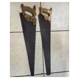 Vintage Superior Warrented hand saws