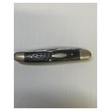 VINTAGE CASE XX MUSKRAT BONE HANDLE KNIFE