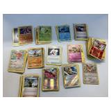 STACK OF POKEMON CARDS