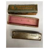 Vintage M Horner Marine Band harmonica