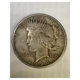 1924  Peace Silver Dollar