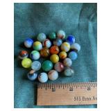 Bag of 25 Marbles Mixed 5/8"