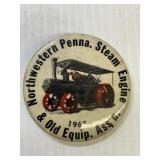 1967 Northwestern Penna Steam Engine Pin