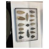 16 Spear and arrowheads
