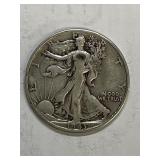 1943 D Walking Liberty Silver Half Dollar