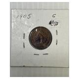 1905  Indian Penny