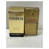 Champagne YVES St Laurent & Venezia Biagiotti